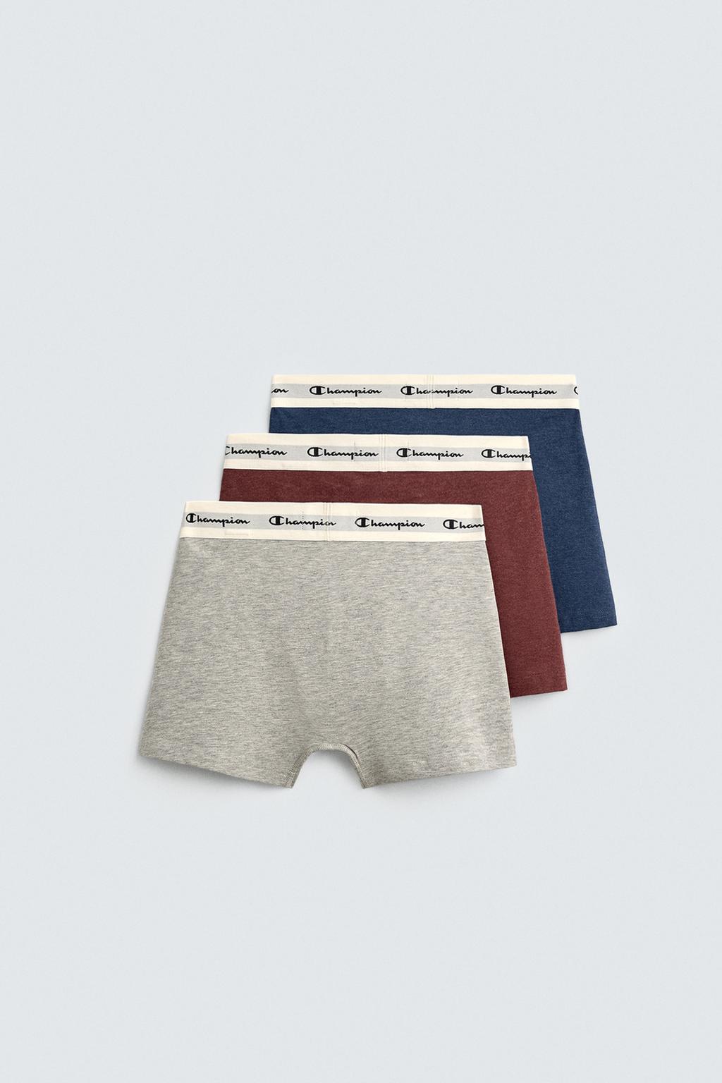 ТРУСЫ-БОКСЕРЫ CHAMPION ® X ZARA, 3 ШТ.