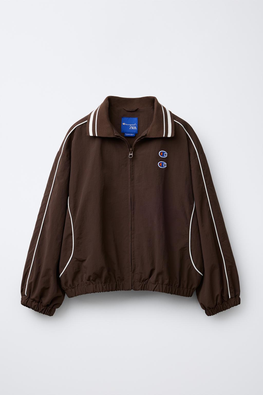 КУРТКА ИЗ НЕЙЛОНА С СУМКОЙ CHAMPION ® X ZARA