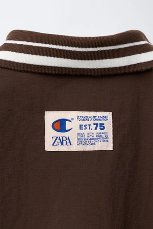 Куртка из нейлона с сумкой CHAMPION ® X ZARA- Заказать в России