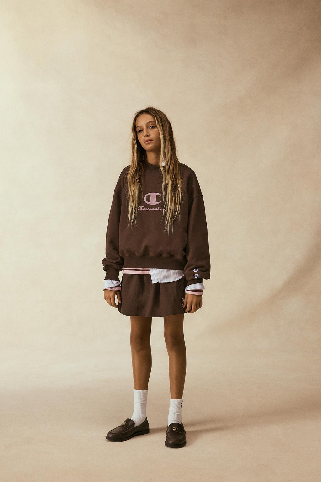 ЮБКА-ШОРТЫ ИЗ НЕЙЛОНА CHAMPION ® X ZARA