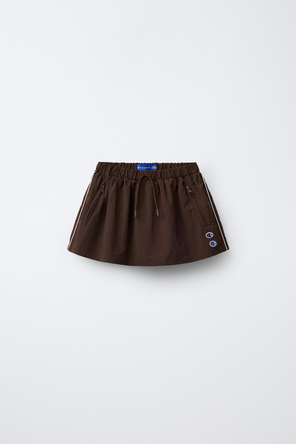 ЮБКА-ШОРТЫ ИЗ НЕЙЛОНА CHAMPION ® X ZARA