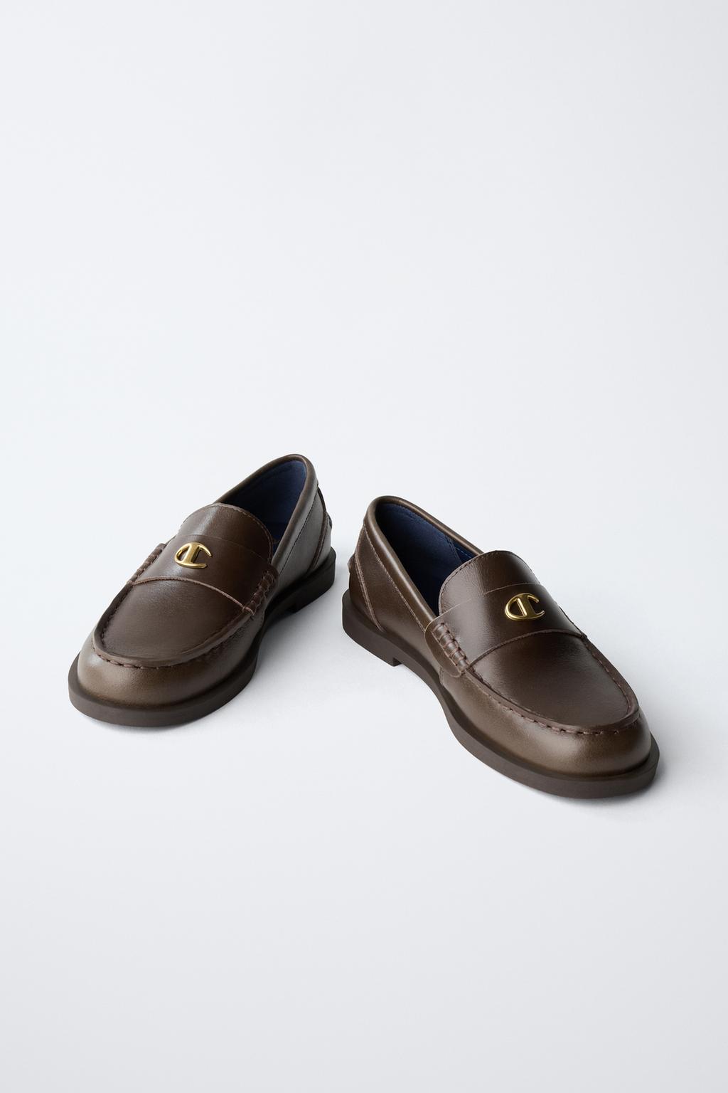 КОЖАНЫЕ МОКАСИНЫ CHAMPION ® X ZARA
