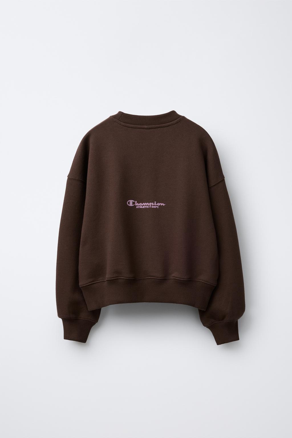ТОЛСТОВКА С РЕЛЬЕФНОЙ НАДПИСЬЮ CHAMPION ® X ZARA