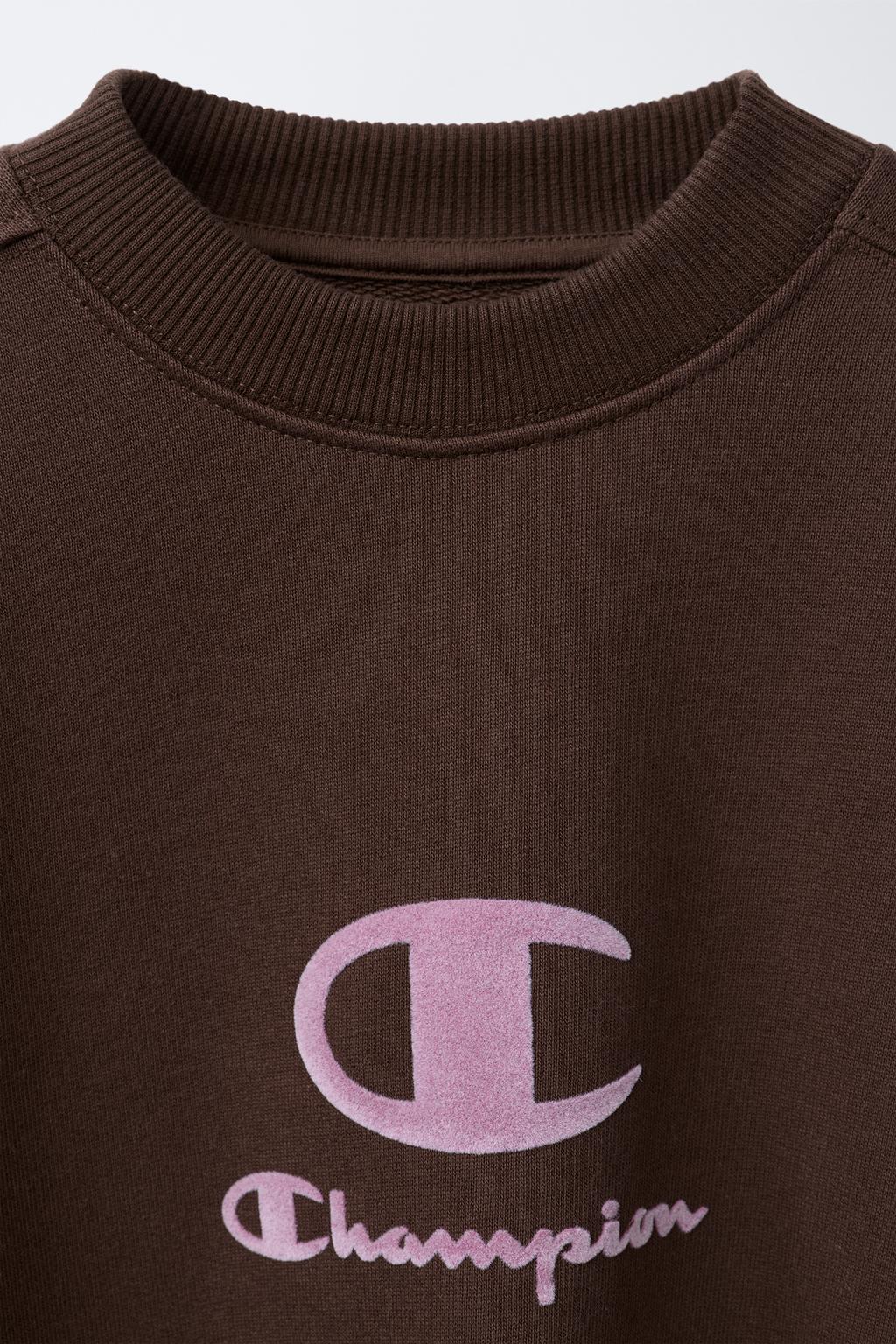 ТОЛСТОВКА С РЕЛЬЕФНОЙ НАДПИСЬЮ CHAMPION ® X ZARA