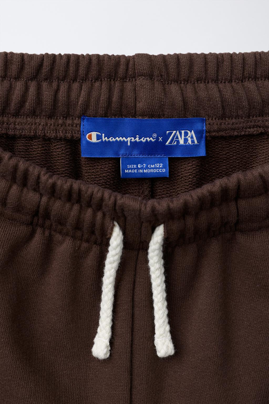 СПОРТИВНЫЕ БРЮКИ ПРЯМОГО КРОЯ CHAMPION ® X ZARA