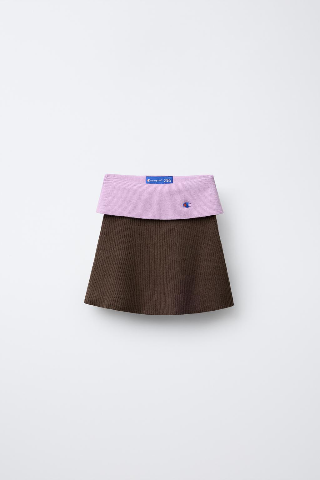 ТРИКОТАЖНАЯ ЮБКА CHAMPION ® X ZARA