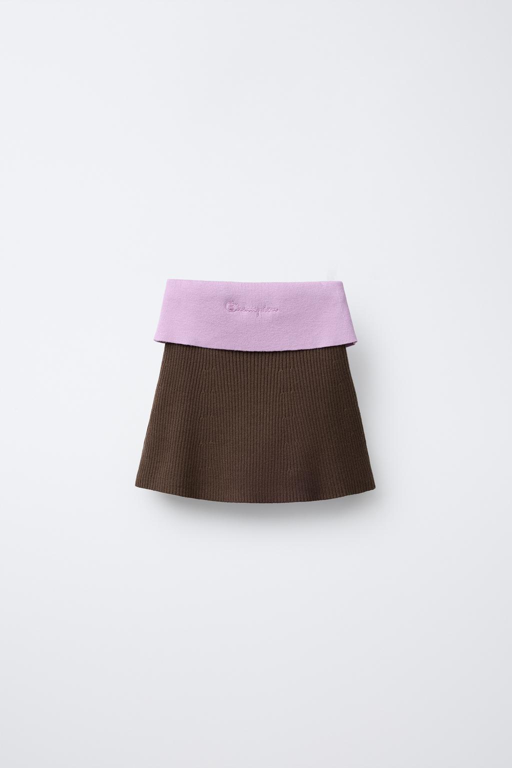 ТРИКОТАЖНАЯ ЮБКА CHAMPION ® X ZARA