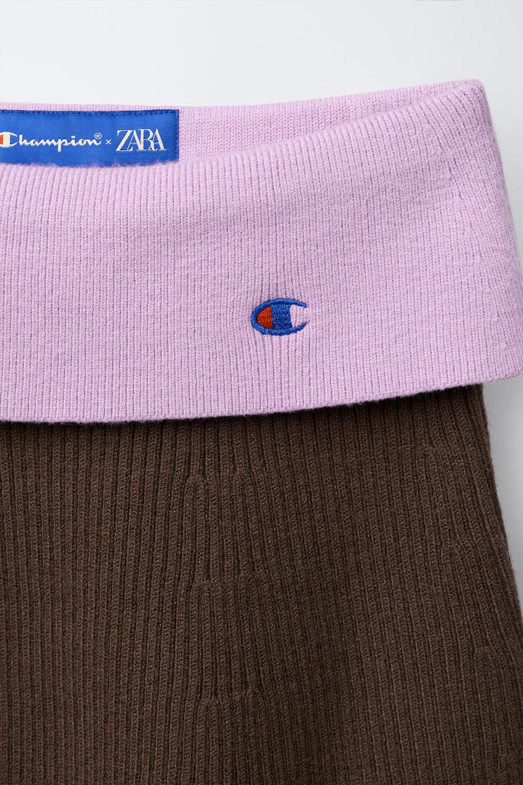 ТРИКОТАЖНАЯ ЮБКА CHAMPION ® X ZARA