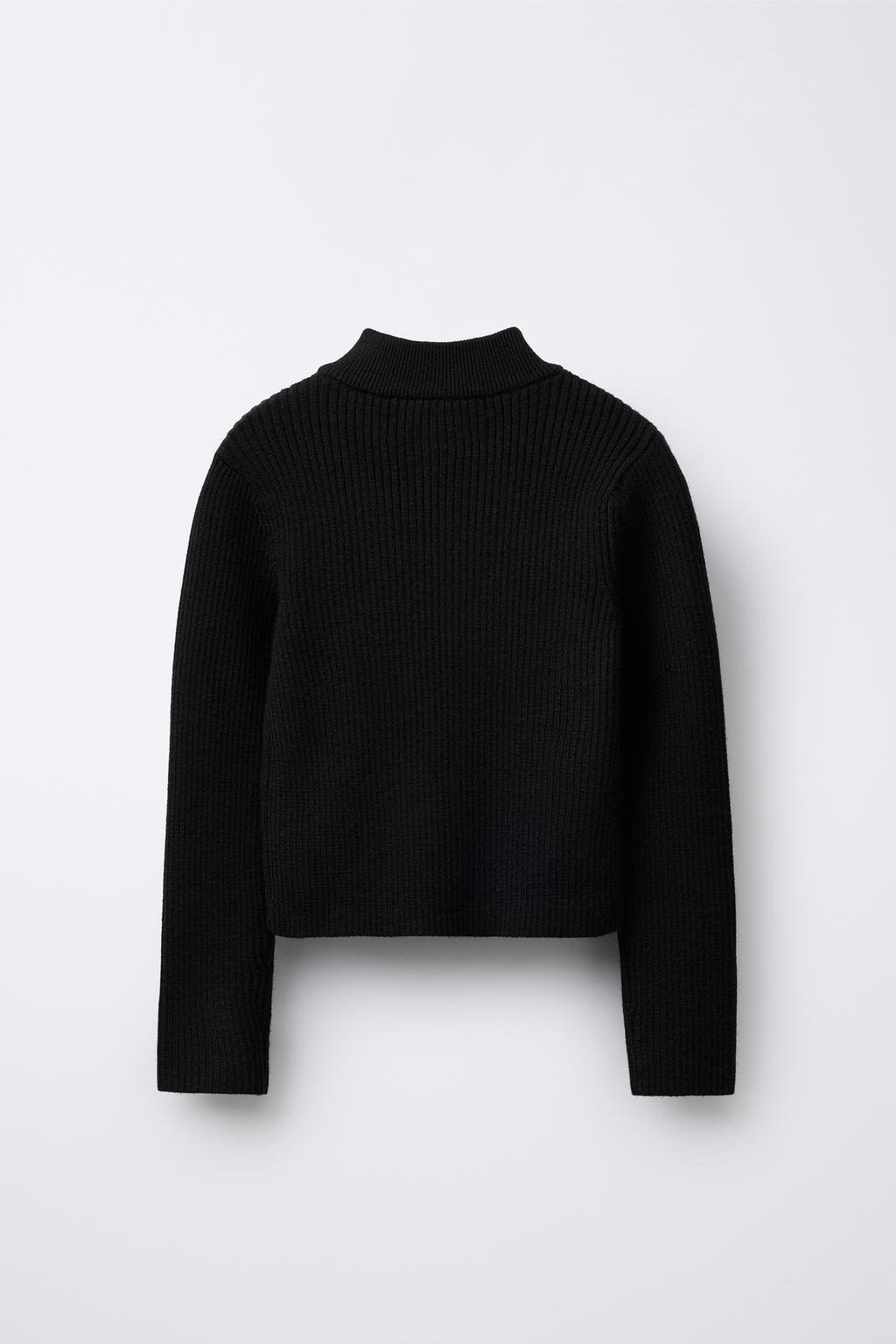 ДЖЕМПЕР В РУБЧИК С ВОРОТНИКОМ-СТОЙКОЙ CHAMPION ® X ZARA