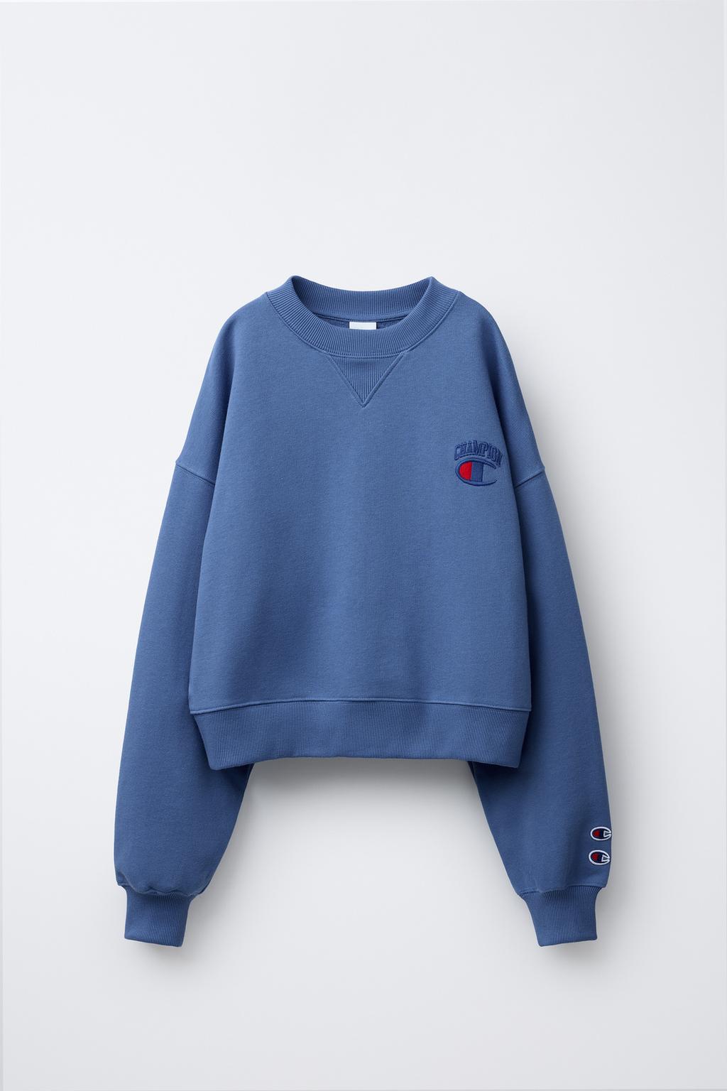 ТОЛСТОВКА С ВЫШИВКОЙ CHAMPION ® X ZARA