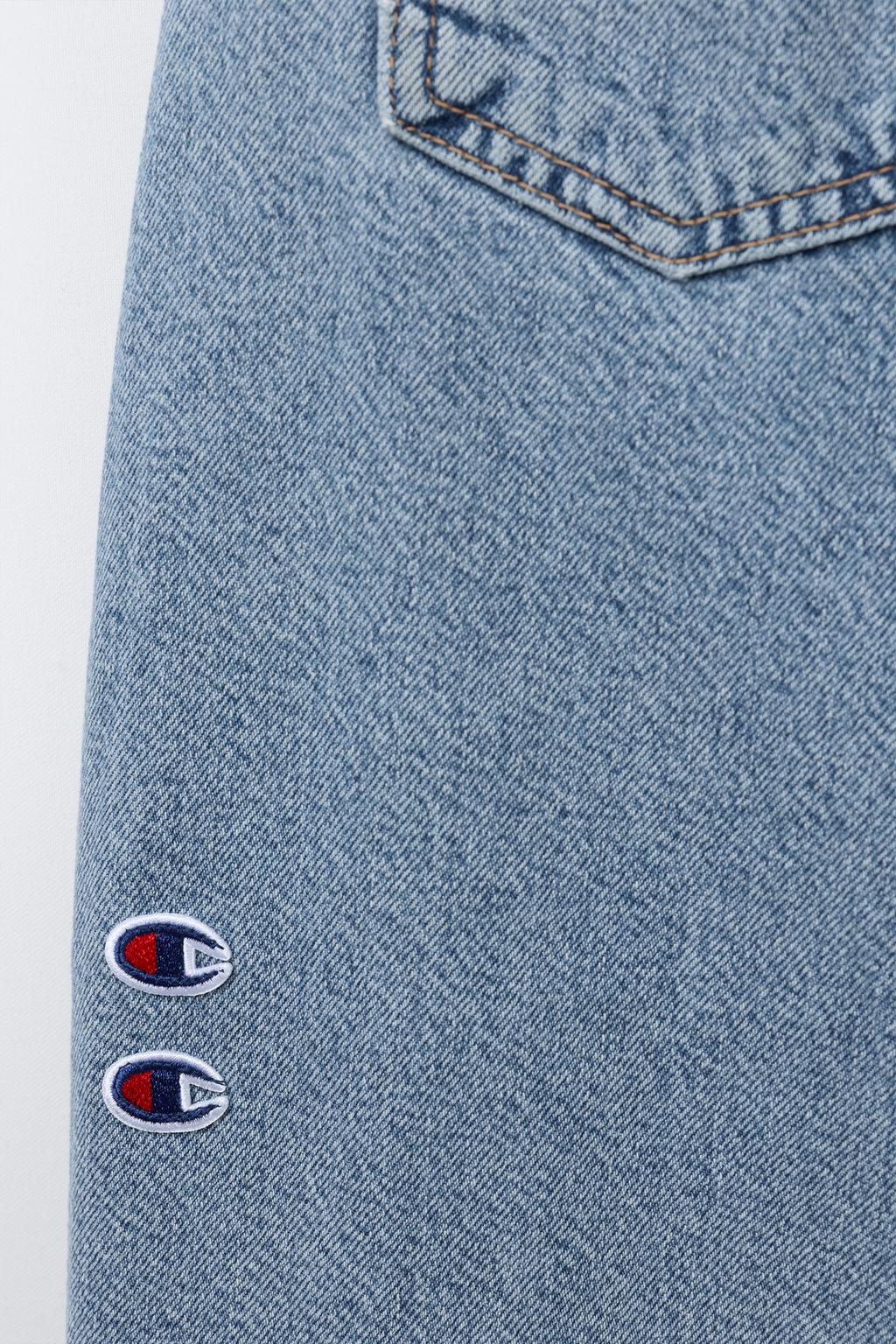 ДЖИНСЫ BARREL CHAMPION ® X ZARA