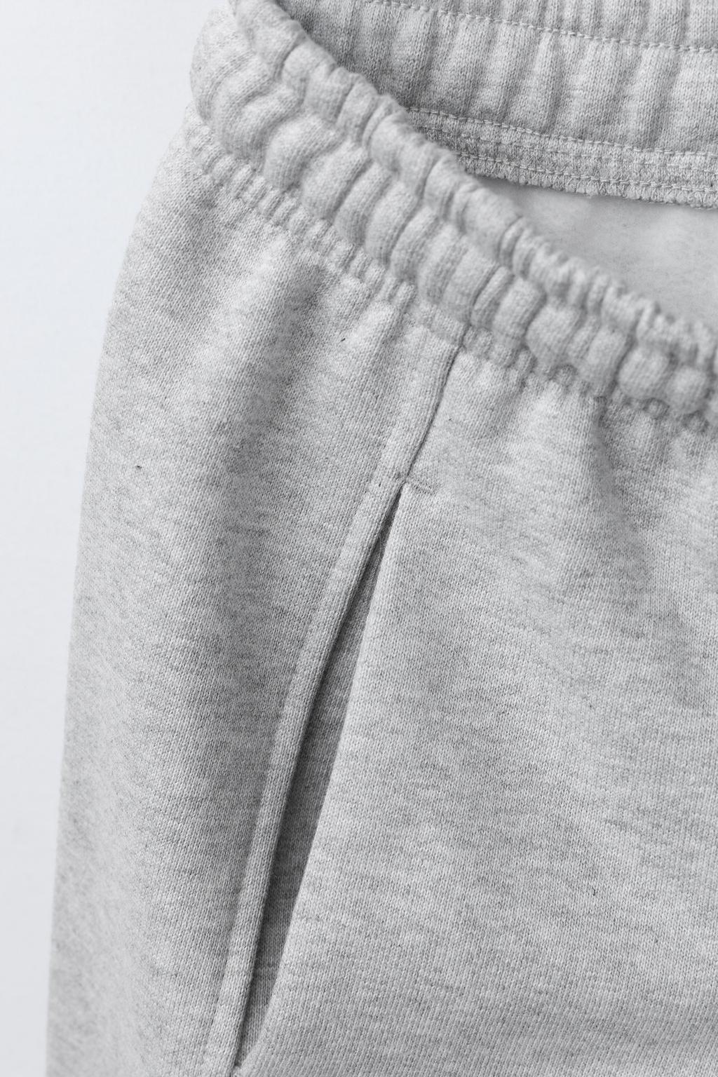 БРЮКИ-БАЛЛОНЫ ИЗ ФЛИСА С ЛОГОТИПОМ CHAMPION ® X ZARA