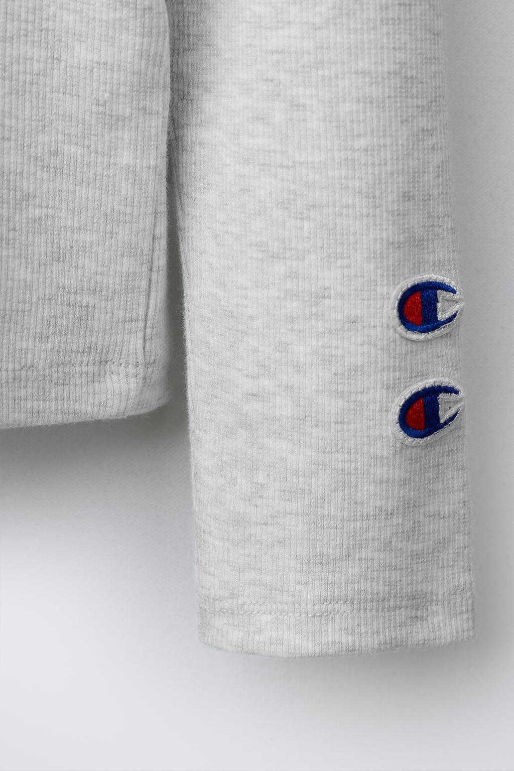 ТОП В РУБЧИК С НАДПИСЬЮ CHAMPION ® X ZARA