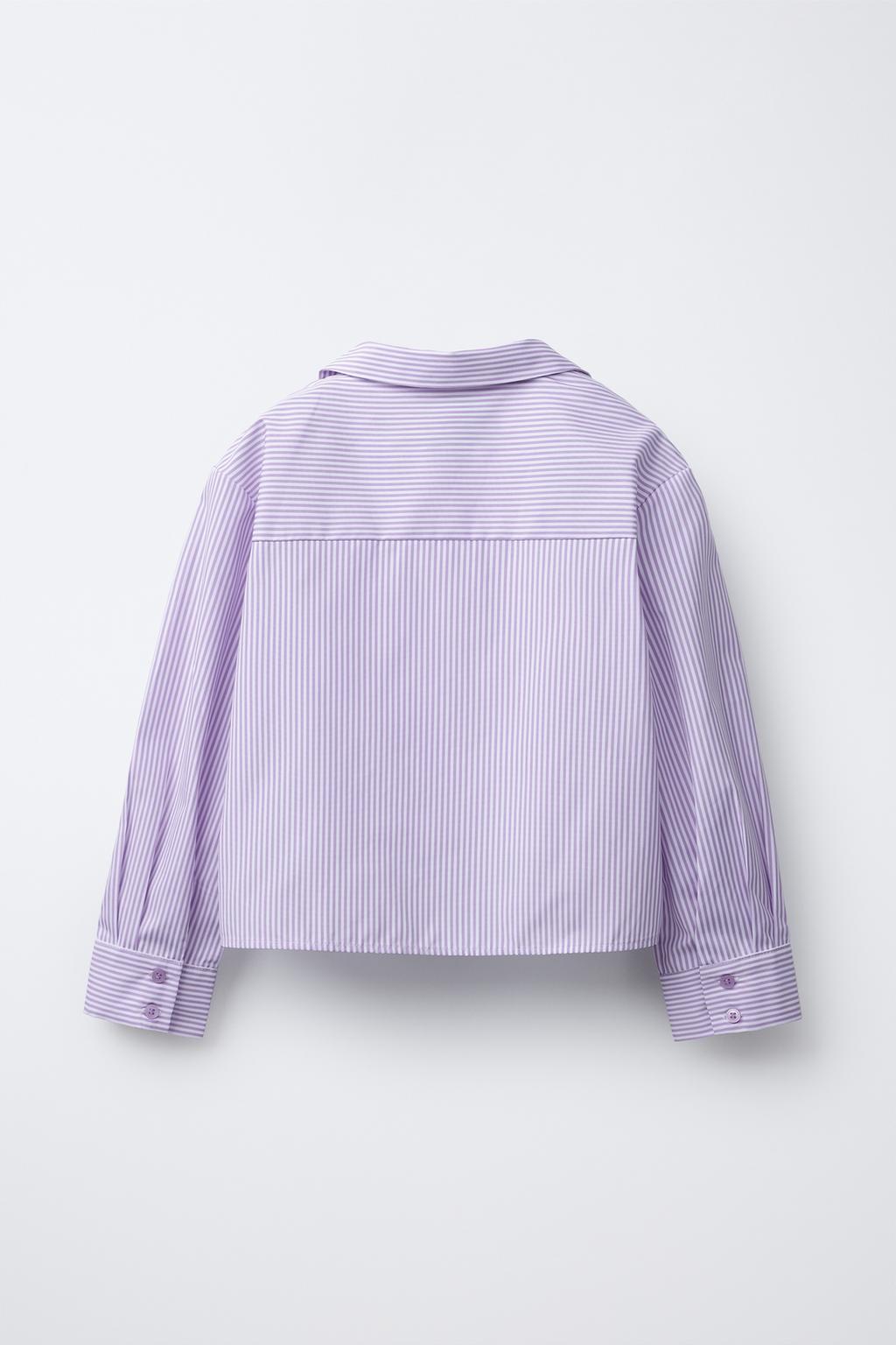 КОМПЛЕКТ РУБАШКА ПОПЛИН В ПОЛОСКУ С ТРИКОТАЖНОЙ МАЙКОЙ CHAMPION ® X ZARA
