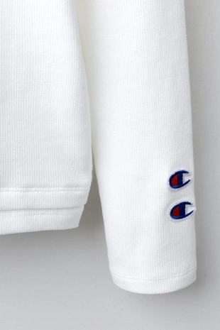 Футболка в рубчик с текстом CHAMPION ® X ZARA- Заказать в России