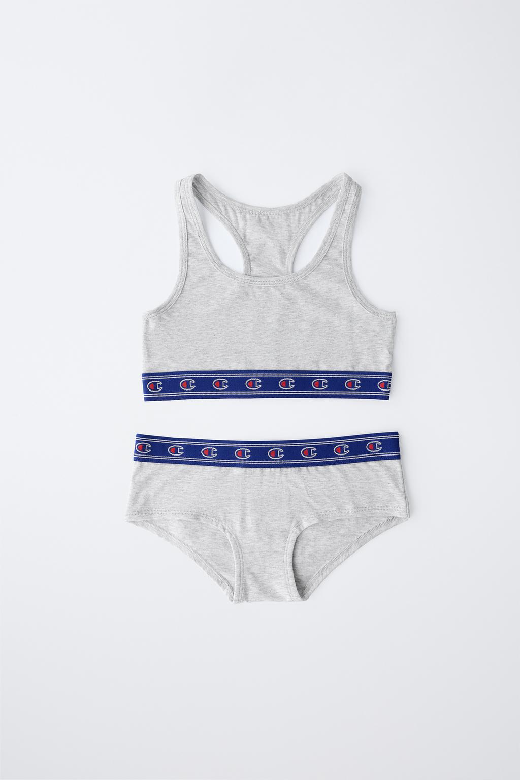 8–14 ЛЕТ/ КОМПЛЕКТ: ТОП И ТРУСЫ CHAMPION ® X ZARA