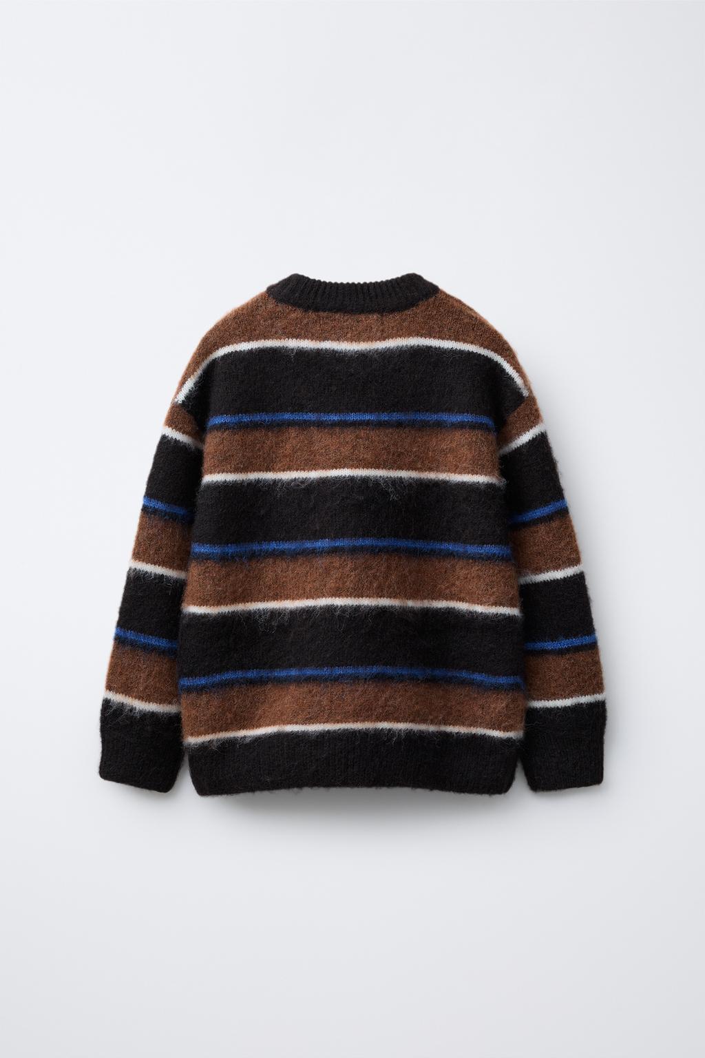 ТРИКОТАЖНЫЙ ДЖЕМПЕР В ПОЛОСКУ CHAMPION ® X ZARA
