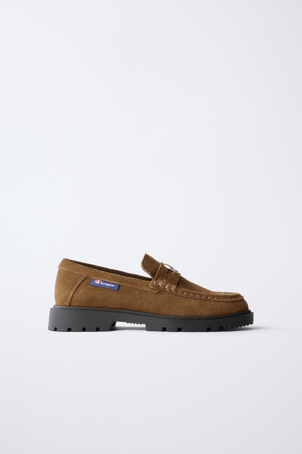 КОЖАНЫЕ ЛОФЕРЫ CHAMPION ® X ZARA