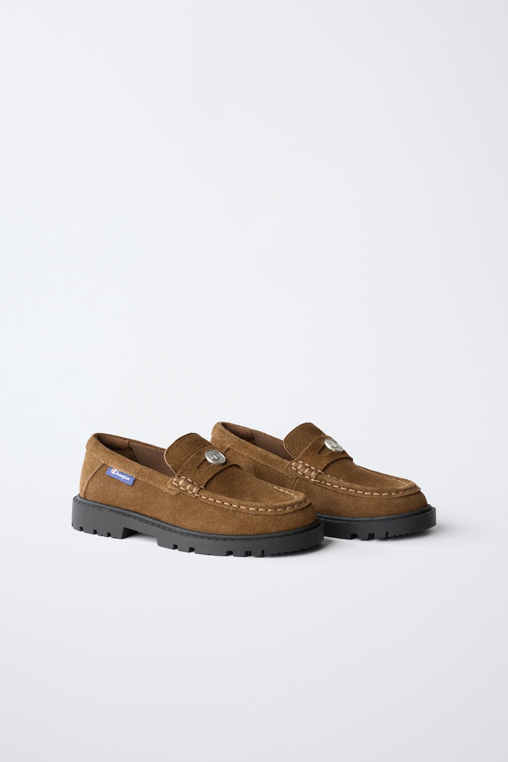 КОЖАНЫЕ ЛОФЕРЫ CHAMPION ® X ZARA