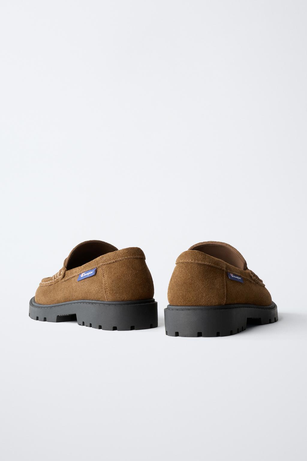 КОЖАНЫЕ ЛОФЕРЫ CHAMPION ® X ZARA
