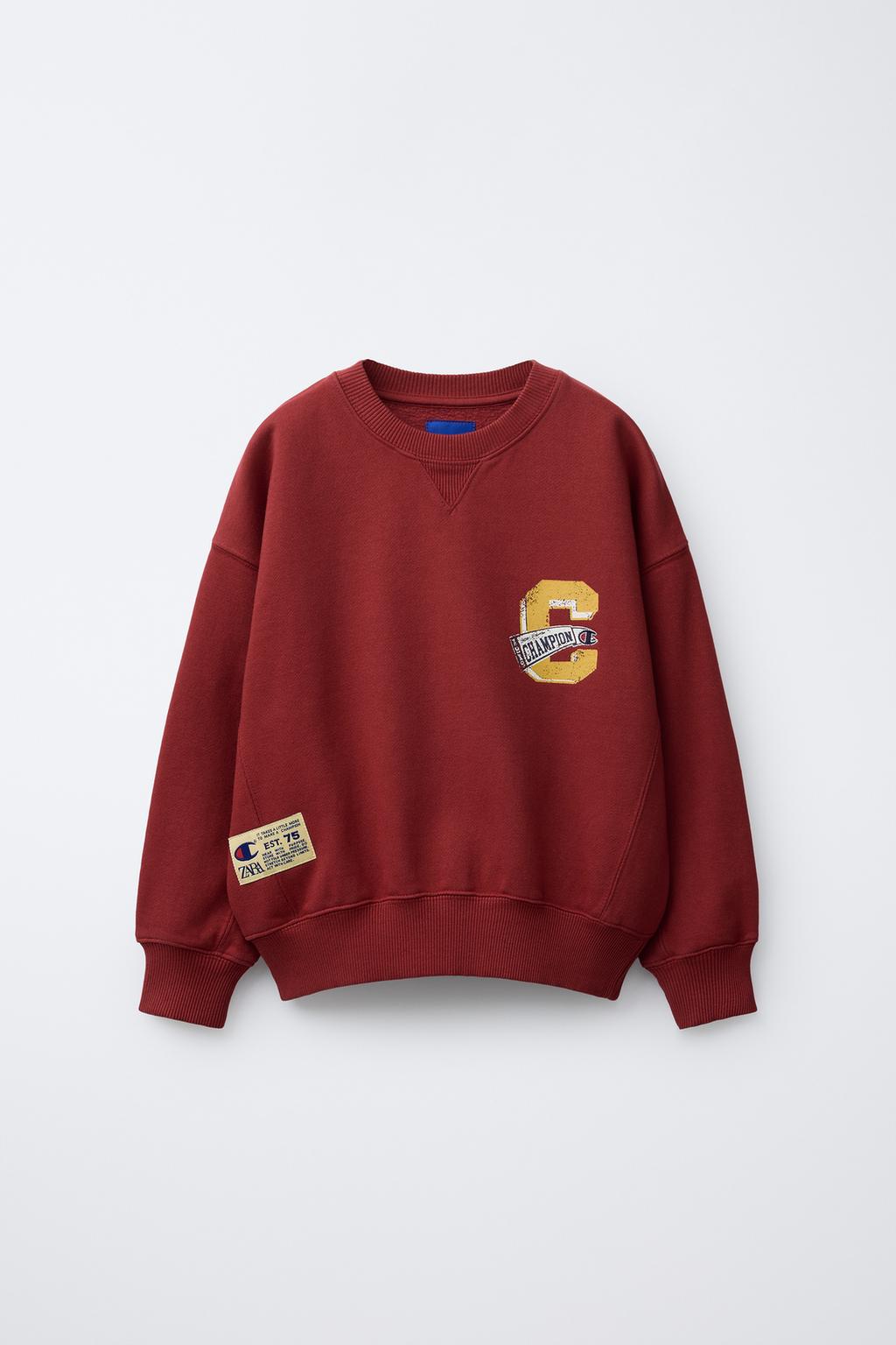 ТОЛСТОВКА С ПРИНТОМ CHAMPION ® X ZARA