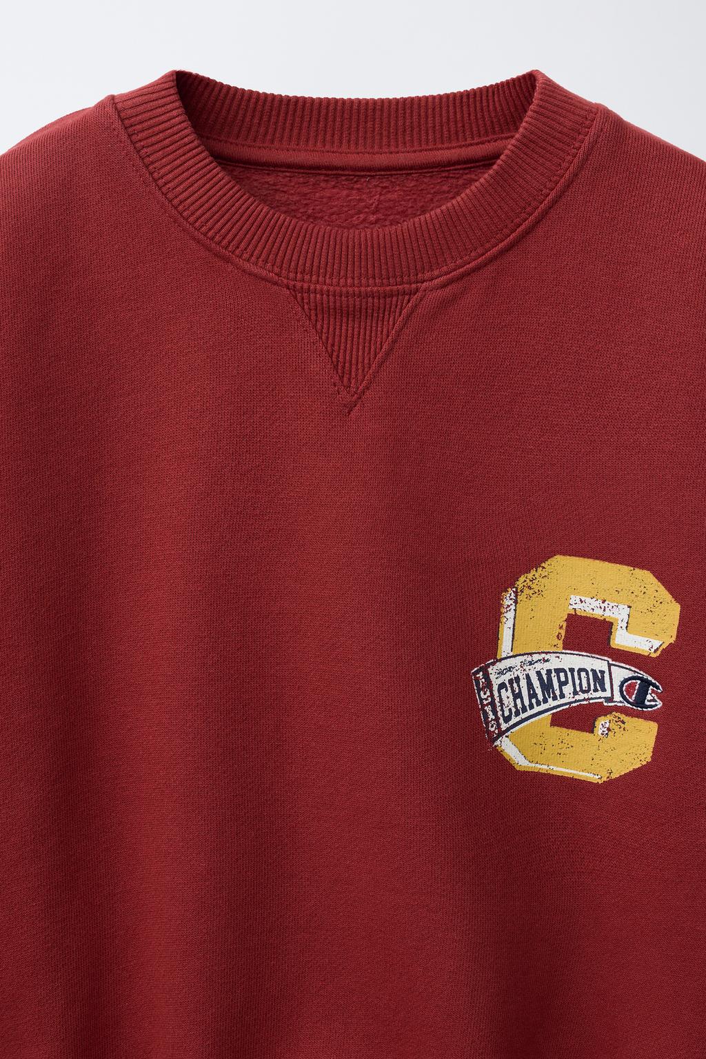 ТОЛСТОВКА С ПРИНТОМ CHAMPION ® X ZARA
