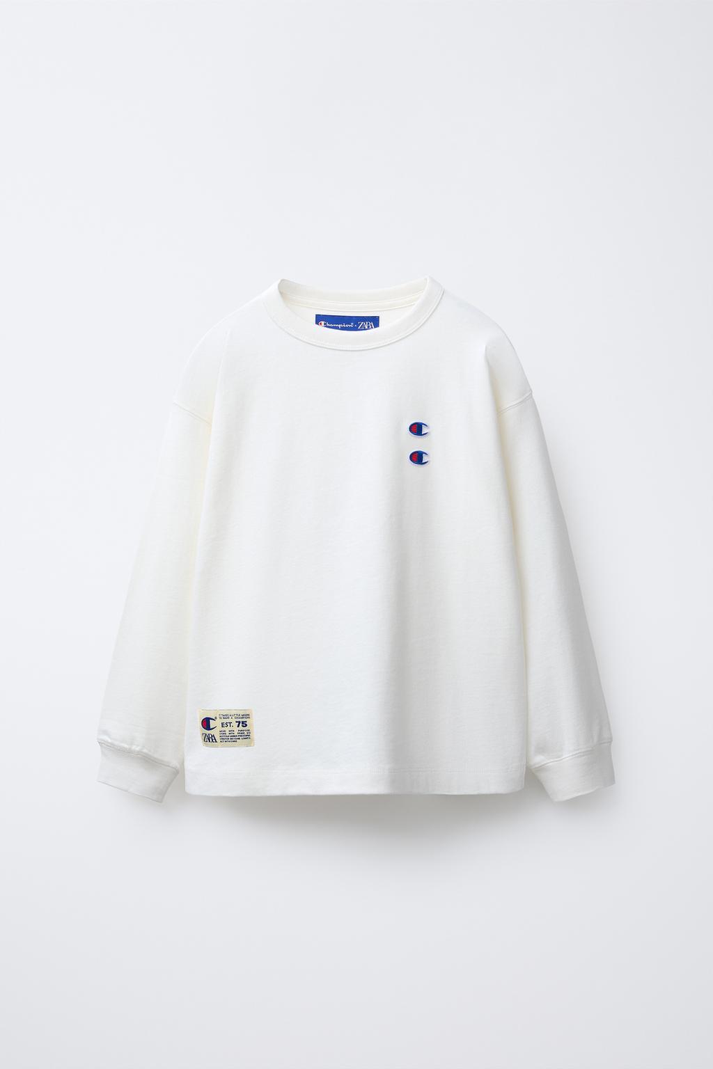 ФУТБОЛКА С НАШИВКАМИ CHAMPION ® X ZARA