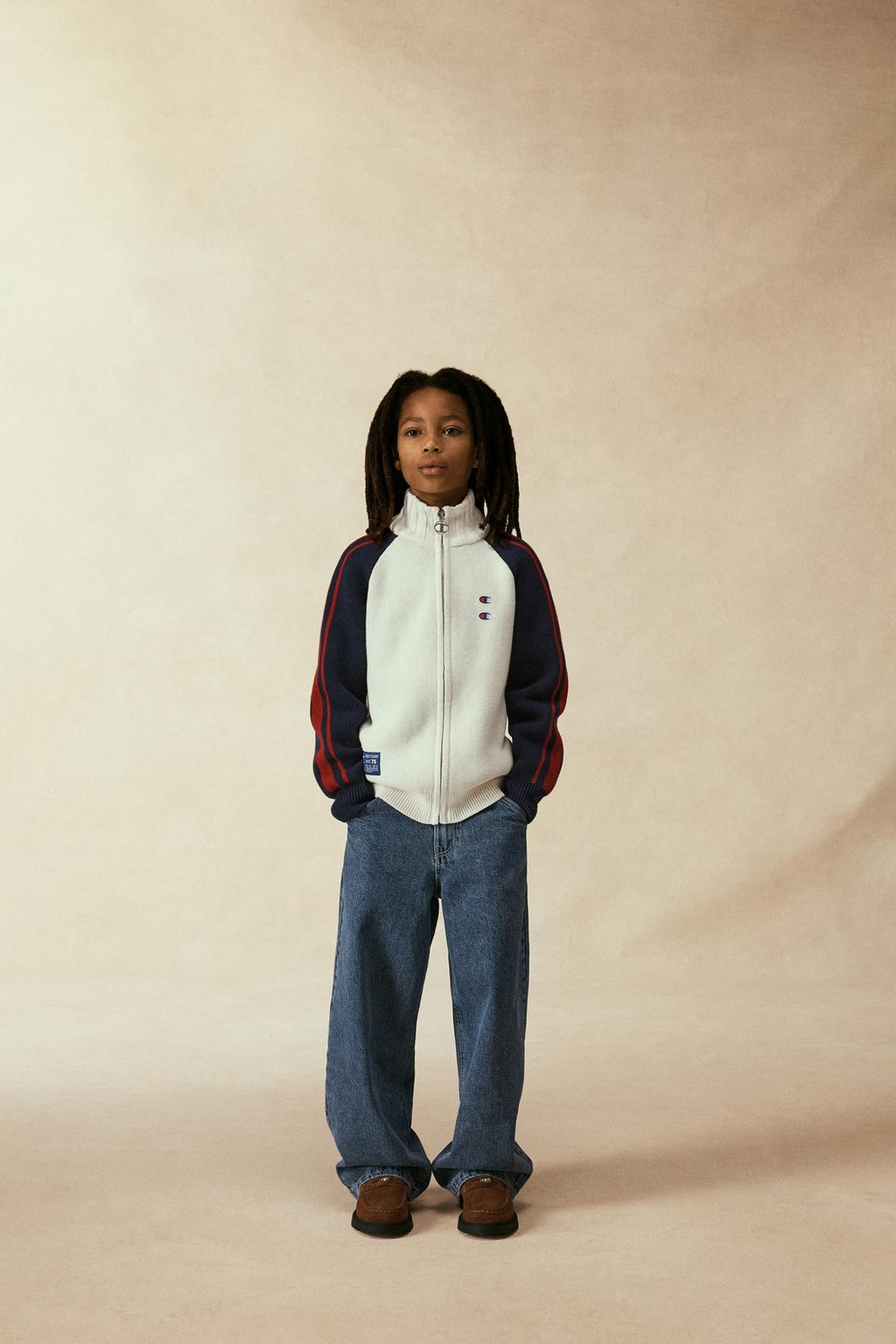 ТРИКОТАЖНАЯ КУРТКА CHAMPION ® X ZARA