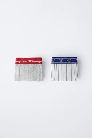 6-14 лет/набор из двух трусов-боксеров CHAMPION ® X ZARA- Заказать в России