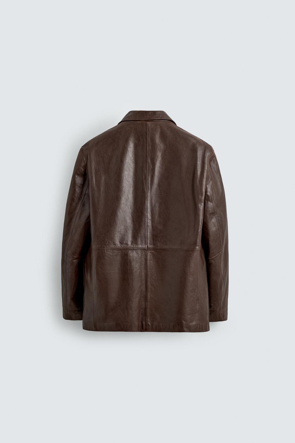 КОЖАНЫЙ БЛЕЙЗЕР LIMITED EDITION