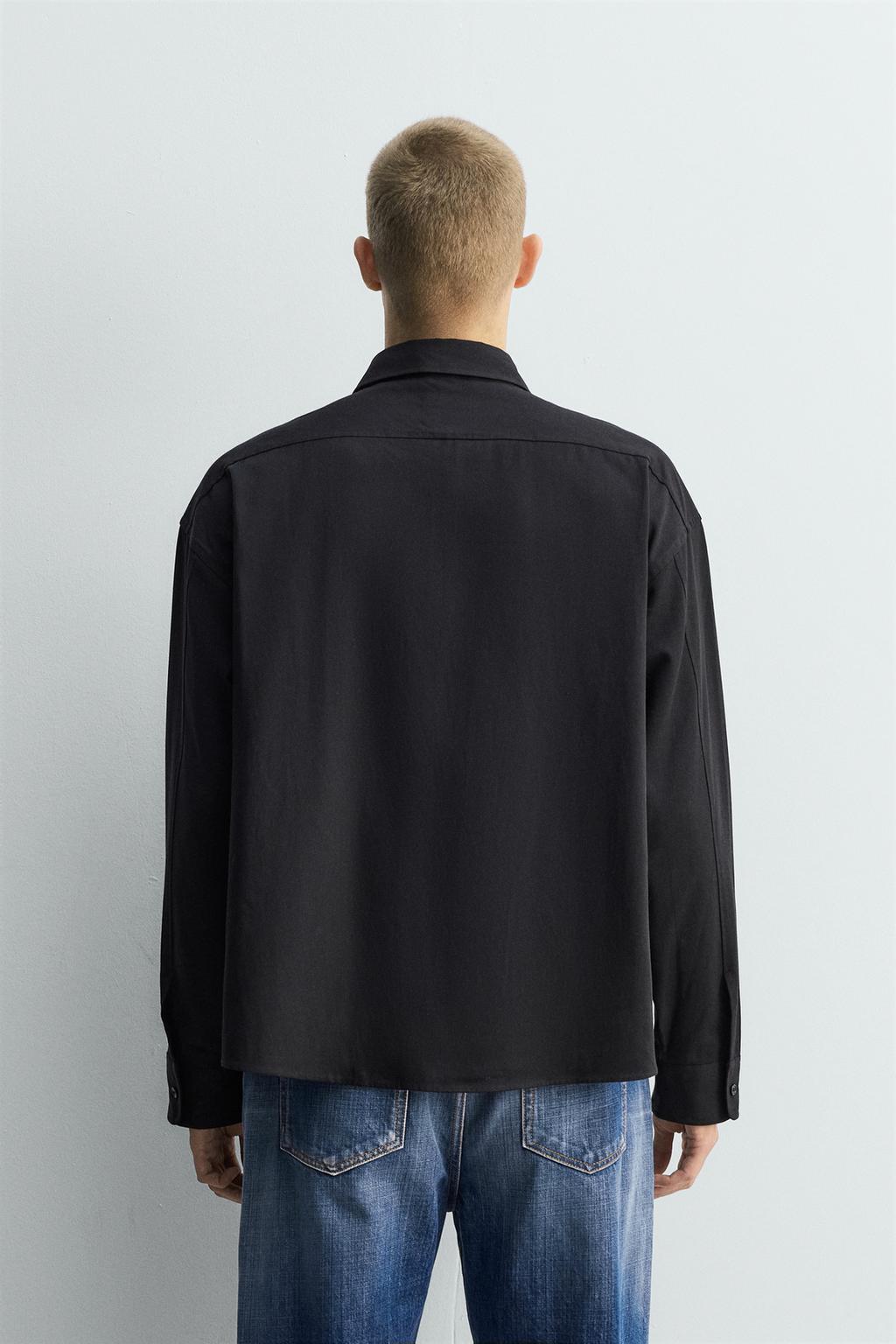 РУБАШКА СТРУЯЩЕГОСЯ ПОКРОЯ RELAXED FIT LIMITED EDITION