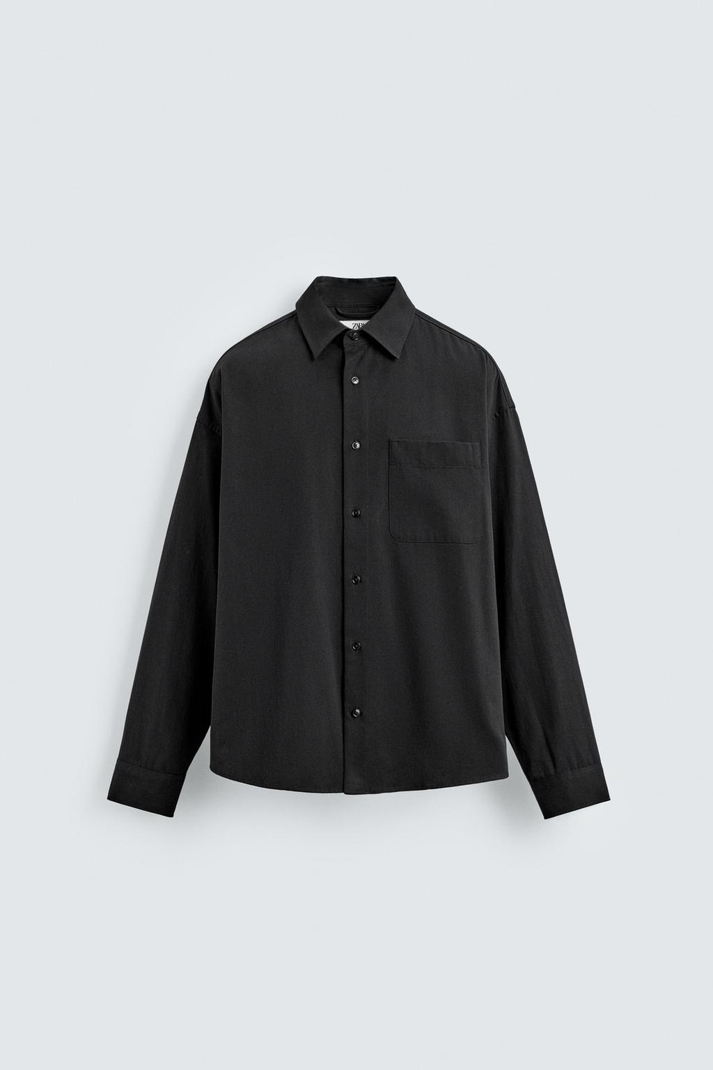 РУБАШКА СТРУЯЩЕГОСЯ ПОКРОЯ RELAXED FIT LIMITED EDITION