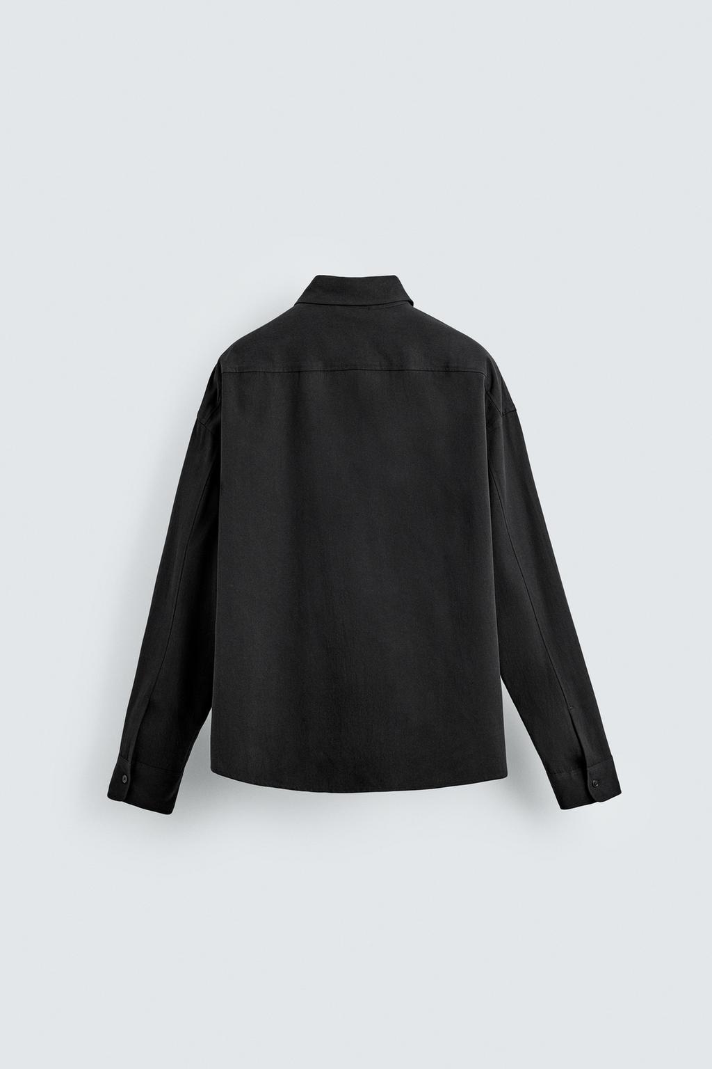 РУБАШКА СТРУЯЩЕГОСЯ ПОКРОЯ RELAXED FIT LIMITED EDITION