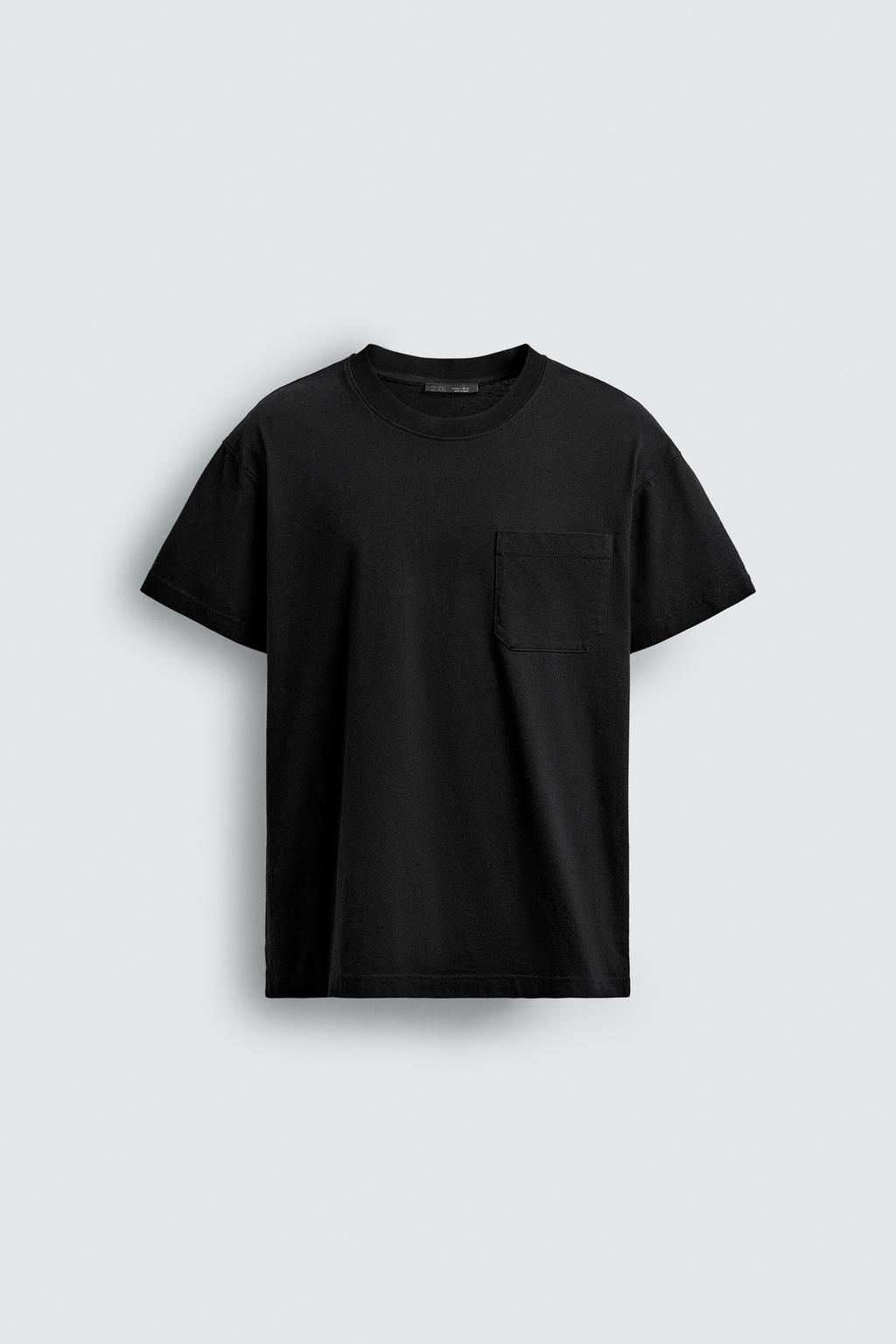 ФУТБОЛКА RELAXED FIT С КАРМАНОМ