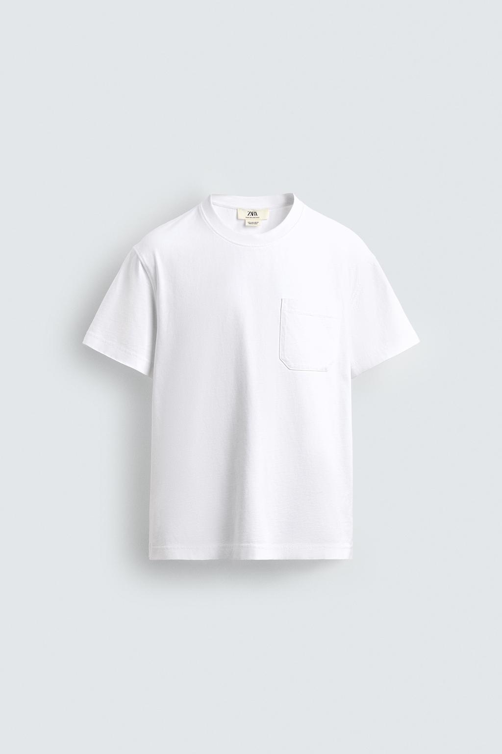 ФУТБОЛКА RELAXED FIT С КАРМАНОМ