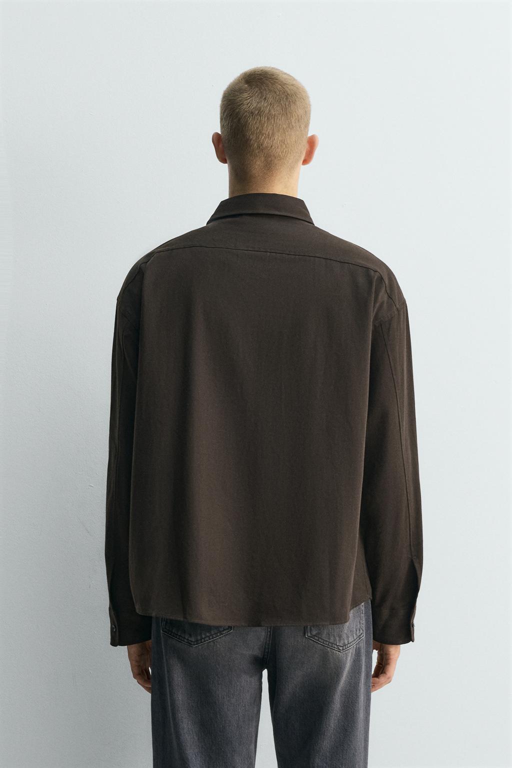 РУБАШКА СТРУЯЩЕГОСЯ ПОКРОЯ RELAXED FIT LIMITED EDITION