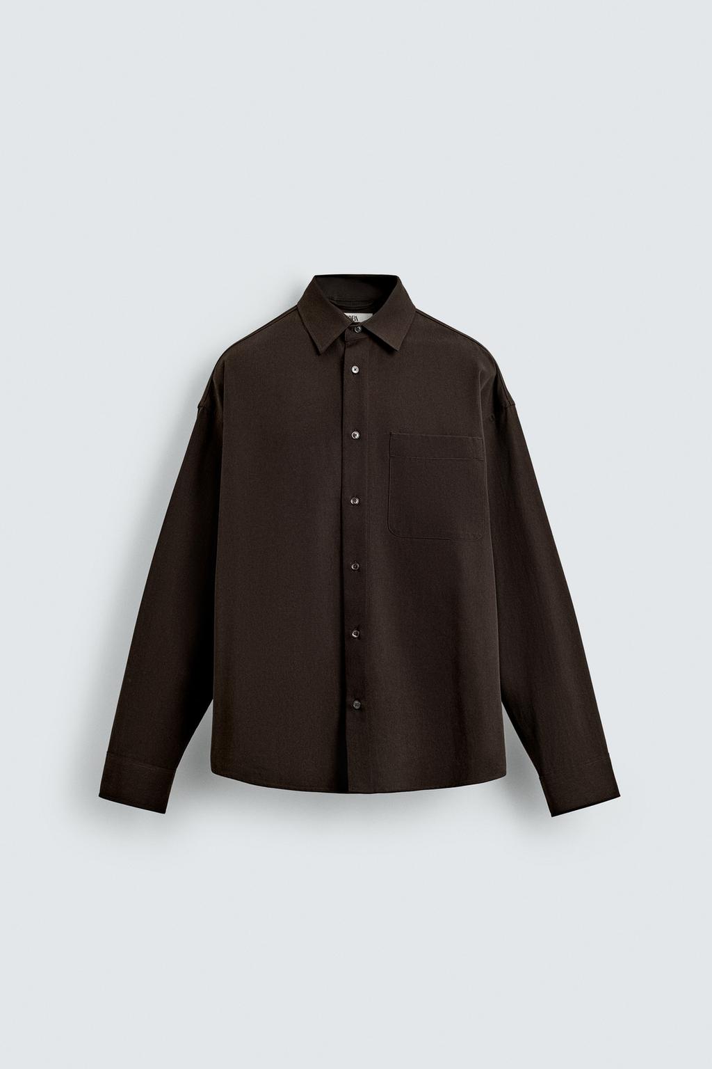 РУБАШКА СТРУЯЩЕГОСЯ ПОКРОЯ RELAXED FIT LIMITED EDITION