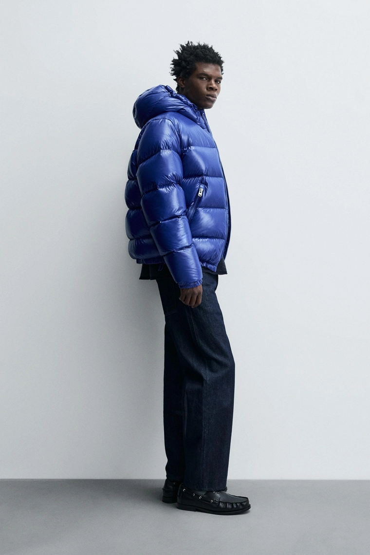 Пуховик на 100% перо, водоотталкивающий