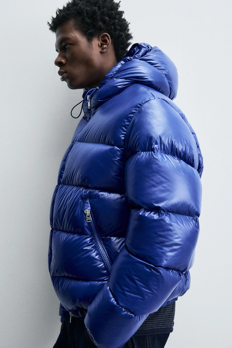 Пуховик на 100% перо, водоотталкивающий