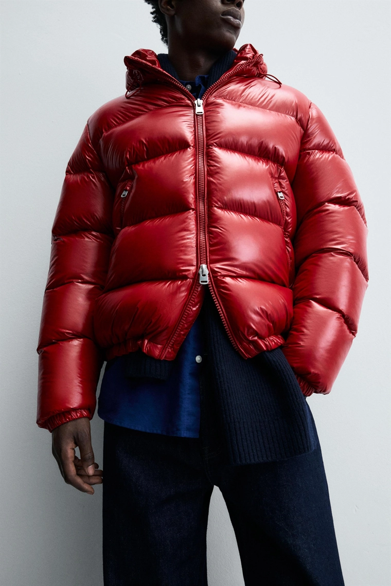 Пуховик на 100% перо, водоотталкивающий