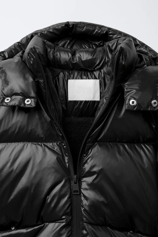 Водоотталкивающий и ветрозащитный пуховик с перьями и пухом- Заказать в России