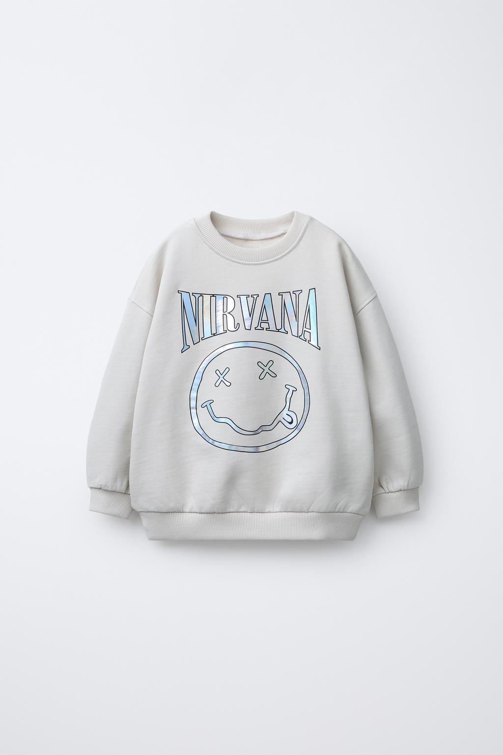 ТОЛСТОВКА С ПЕРЕЛИВАЮЩИМСЯ ПРИНТОМ NIRVANA ®