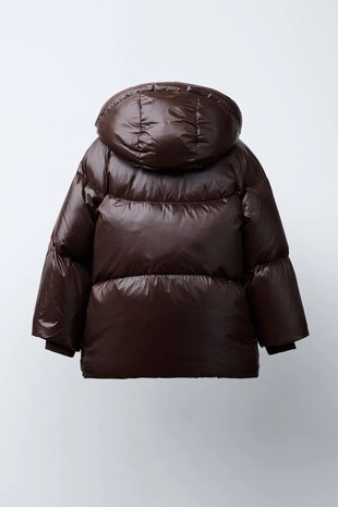 Водоотталкивающий и ветрозащитный пуховик из пера и пуха- Заказать в России