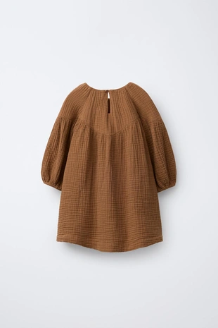 Платье из жатой ткани- Заказать в России