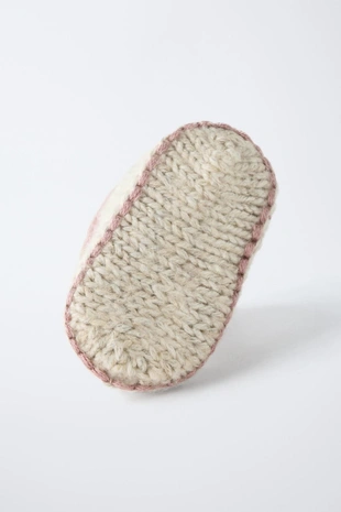 Вязаные ботиночки