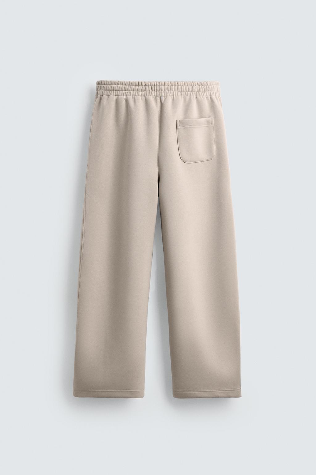 БРЮКИ BALLOON FIT С ЭФФЕКТОМ НЕОПРЕНА
