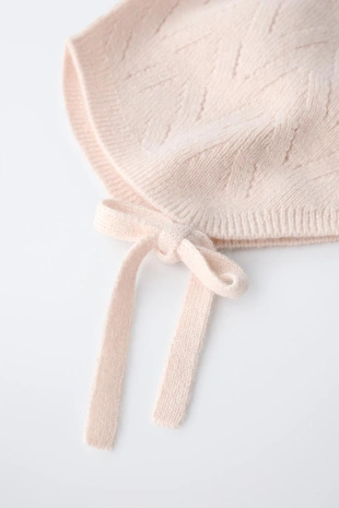 Чепчик из хлопка и шерсти- Заказать в России