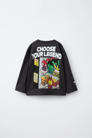 Купить Zara Футболка с принтом THE AVENGERS © MARVEL