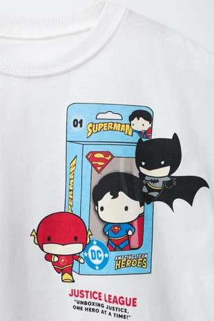 White | 0377/567/250 - Zara Футболка JUSTICE LEAGUE DC ™