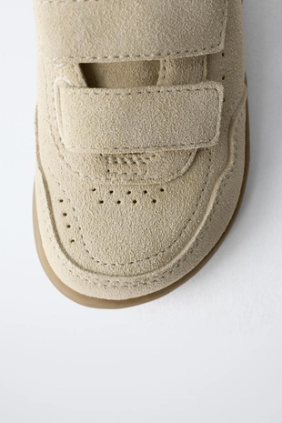 BAREFOOT кожаные туфли с ремешками- Заказать в России